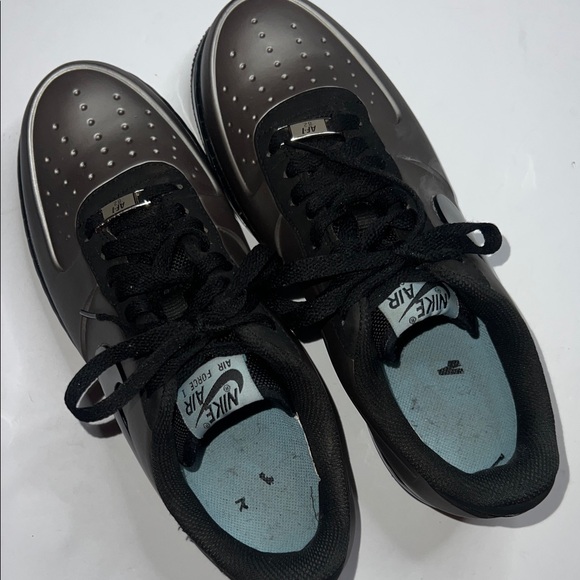 Nike 7.5 Men's Air Force 1 Foamposite Pro low top Pewter Silver - Picture 4 of 13